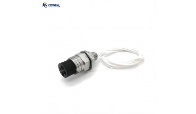 Micro Female Bulkhead Connector with 3 Sockets MCBH3F