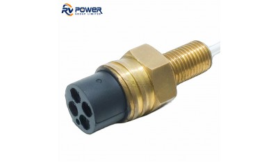 Micro Wet Bulkhead Connector - 4 Way Female MCBH4F Brass Material