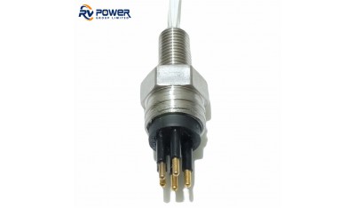 MCBH5M-SS, MCBH miniature bulkhead connector, suitable for 4000 metres