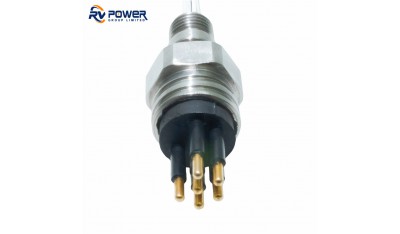 Micro Wet-Tech Connector, Bulkhead, 6-way, Male, Brass / Stainless steel MCBH6M