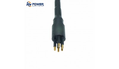 MCIL5M (mini underwater connector 5pins male / Prewired, 2 Feet Pigtail Connector