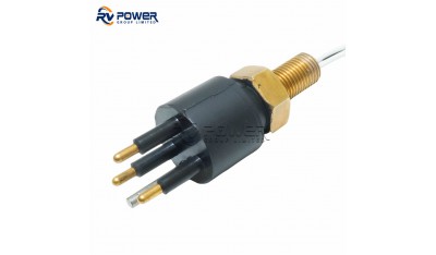 BH3M Underwater Connector Circular Series Bulkhead Connector 3 Pin Contact Male