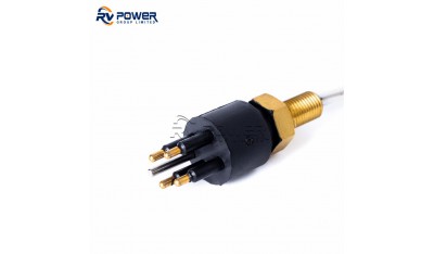 BH4M Underwater Connector Circular Series Bulkhead Connector 4 Pin Contact Male