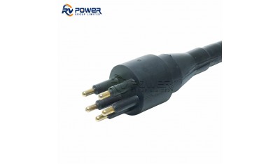 IL5M Underwater Connector circular series In-Line Connector 5 Pin Contact Male