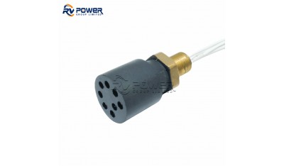 BH8F Underwater Connector Circular Series Bulkhead Connector 8 Pin Contact Female