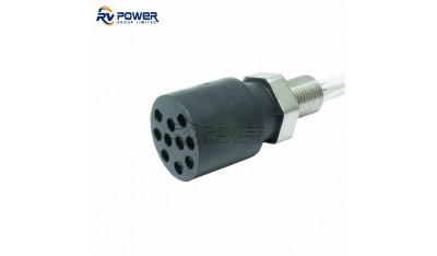 BH10F Underwater Connector Circular Series Bulkhead Connector 10 Pin Contact Female