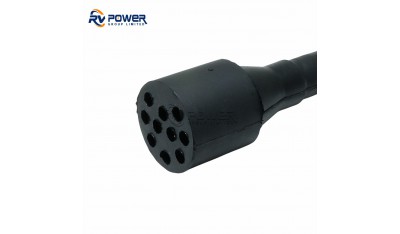 IL10F Underwater Connector circular series In-Line Connector 10 Pin Contact Female