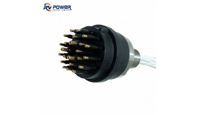 BH25M Underwater Connector Circular Series Bulkhead Connector 25 Pin Contact Male