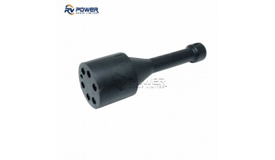 DC6F Underwater Circular Series Connector Dummy Plug 6 Pin Contact Female