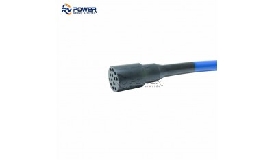 DIL13F Underwater Connector Power Ethernet series-In-Line Connector 13 Pin Contact Fem