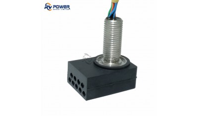 DLPBH9F Underwater Connector Ethernet Low Profile Series Bulkhead Connector 9 Pin Contact Female