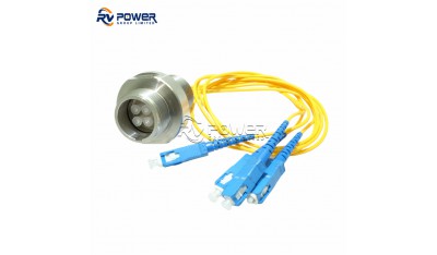 4 Core Fibre Optic Connector BCR 8,000 metre standard depth rating