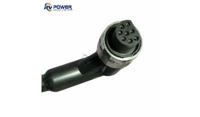 55R1-1508 Burton Compatible 55 serie PLUG, RIGHT ANGLE SOCKET INSERT 15 shell, 8 pin