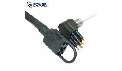 LPMBH-7-MP Low-Profile Micro In Line 7 Pin male and Female EO cable Bulkhead