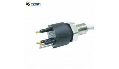 BHB3M Underwater Connector Power Series Bulkhead Connector 3 Pin Contact male