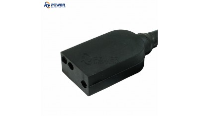 LPBH2F Underwater Connector Low Profile Bulkhead Connector 2 Pin Contact Female