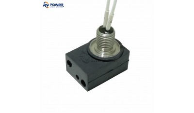 LPBH2F Underwater Connector Low Profile Bulkhead Connector 2 Pin Contact Female