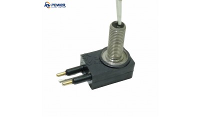 LPBH2M Underwater Connector Low Profile Bulkhead Connector 2 Pin Contact Male