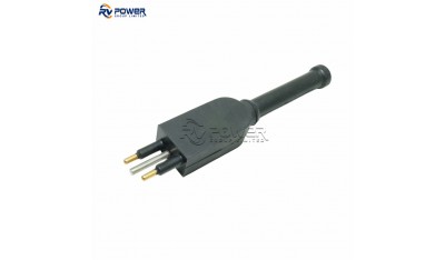 LPDC2F Underwater Connector Low Profile Dummy Connector 2 Pin Contact Male