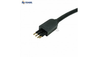 LPIL4M Underwater Connector Low Profile In-Line Connector 4 Pin Contact Male