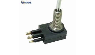 LPBH5M Underwater Connector Low Profile Bulkhead Connector 5 Pin Contact Male