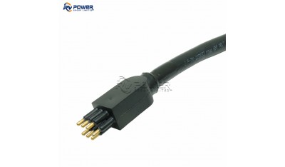 LPIL7M Underwater Connector Low Profile In-Line Connector 7 Pin Contact Male