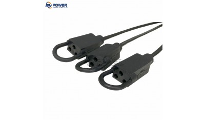 LPIL-3-FS-IM Impulse Low Profile In Line 3 Pin Female Socket Connector