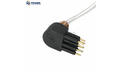 LPIL-8-MP-IM Impulse Low Profile In Line 8 Pin Male Plug Connector