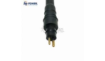 RMG-2-MP In-Line Rubber Molded Connector -2 Pin Male -Used for Diver Umbilical Comms