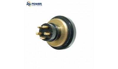 Rubber Molded Bulkhead Connector - 5 Pin Male,Round Body XSK-5-BCL-SC
