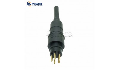 Rubber Molded Dummy Connector - 5 Pin Male RMK-5-MPD