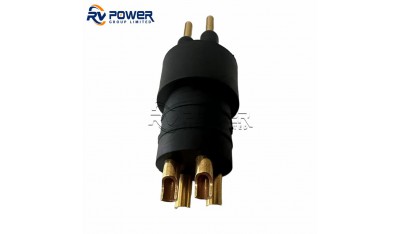 Hi-Use connector, 2 male pins & 2 female sockets